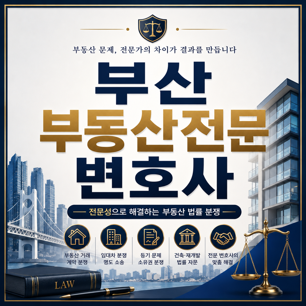 부산부동상전문변호사